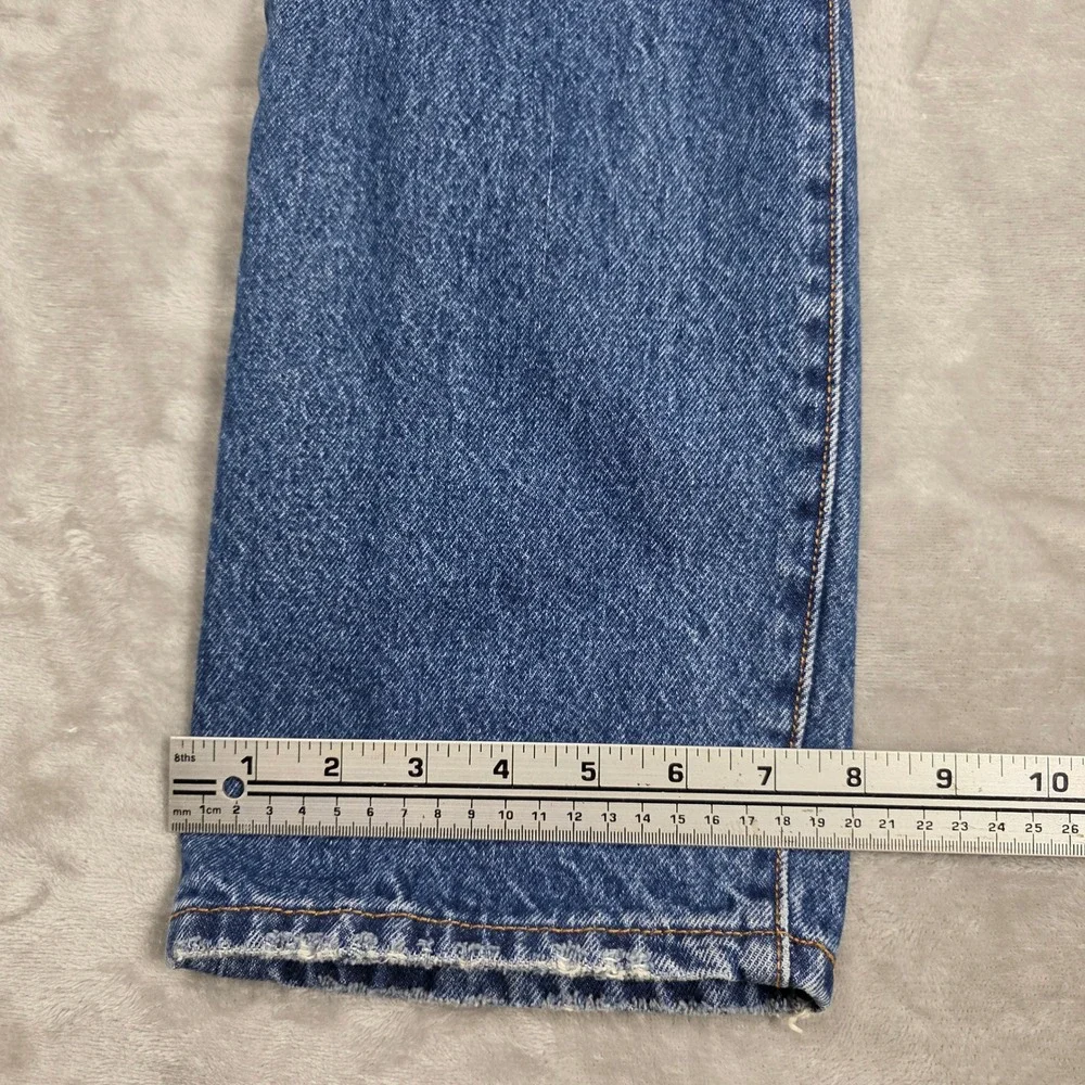 Levi's 501 Original Fit Distressed Jeans Mens 32x32 Edgy Skater Work Full Button